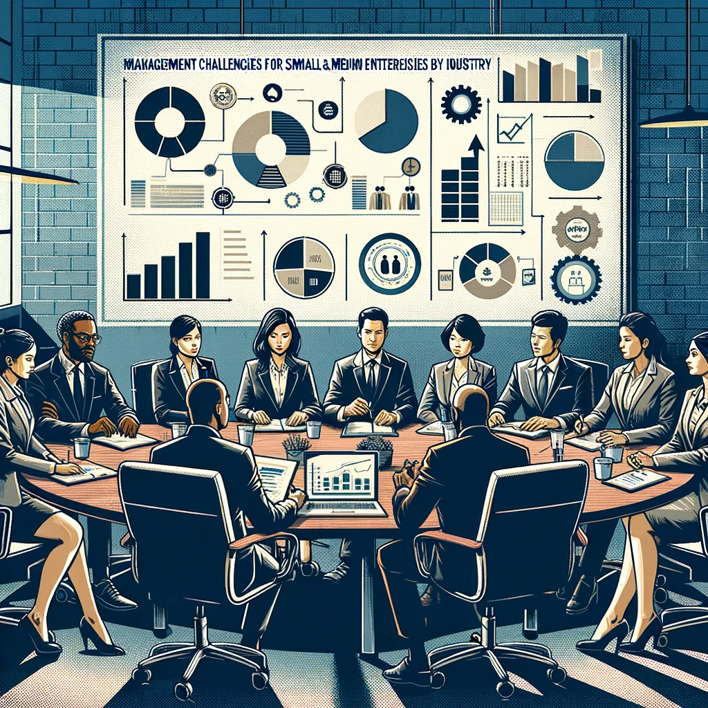 Management issues and countermeasures for small and medium-sized enterprises by industry