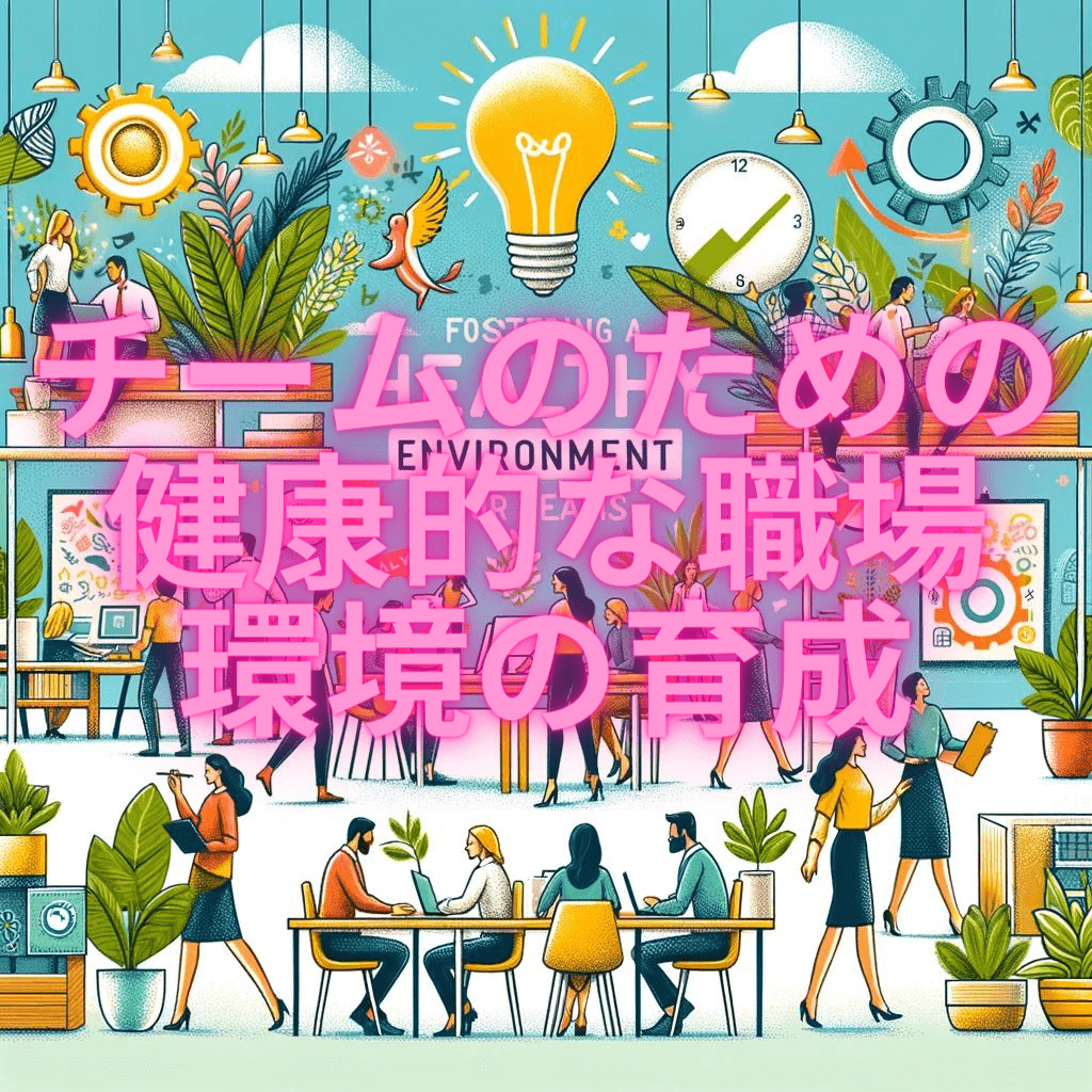 チームのための健康的な職場環境の育成