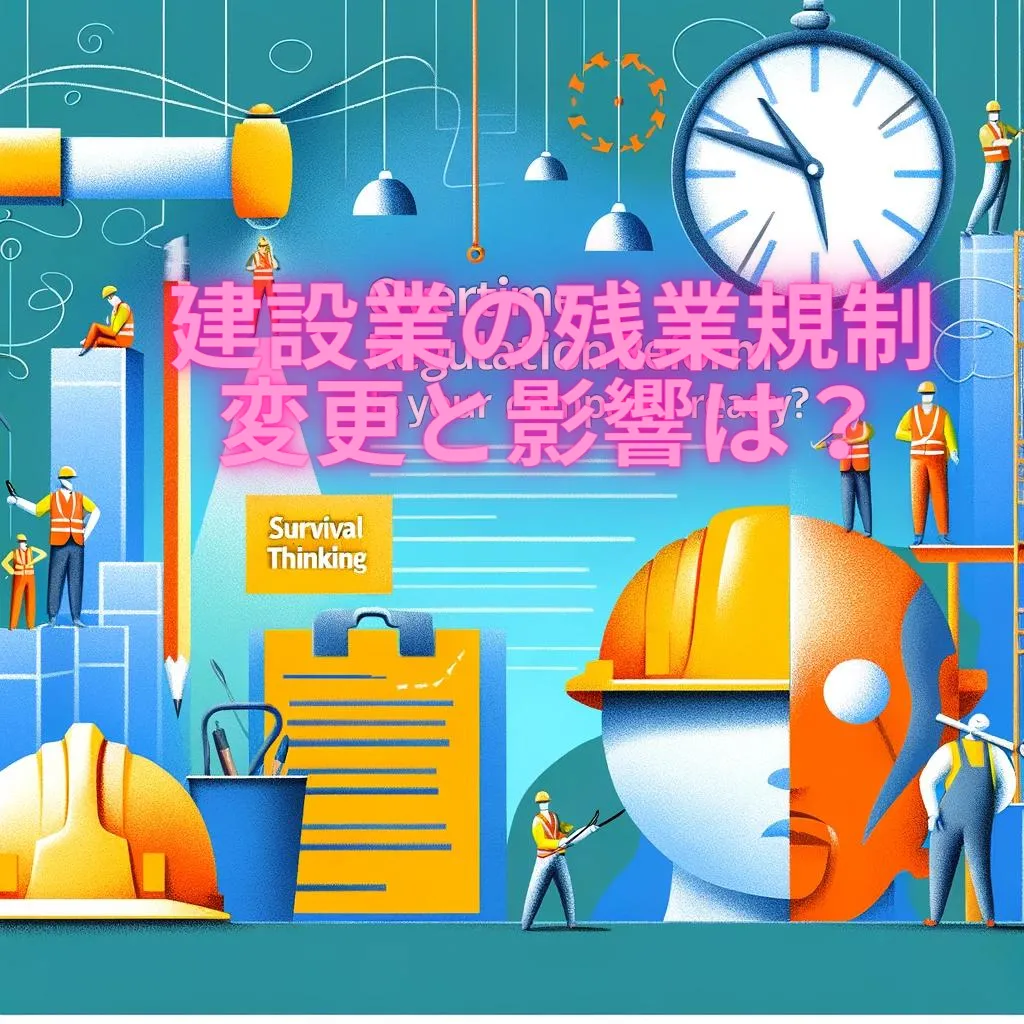 建設業の残業規制変更と影響は？