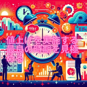 値上げを実施する最良の時期を見極める