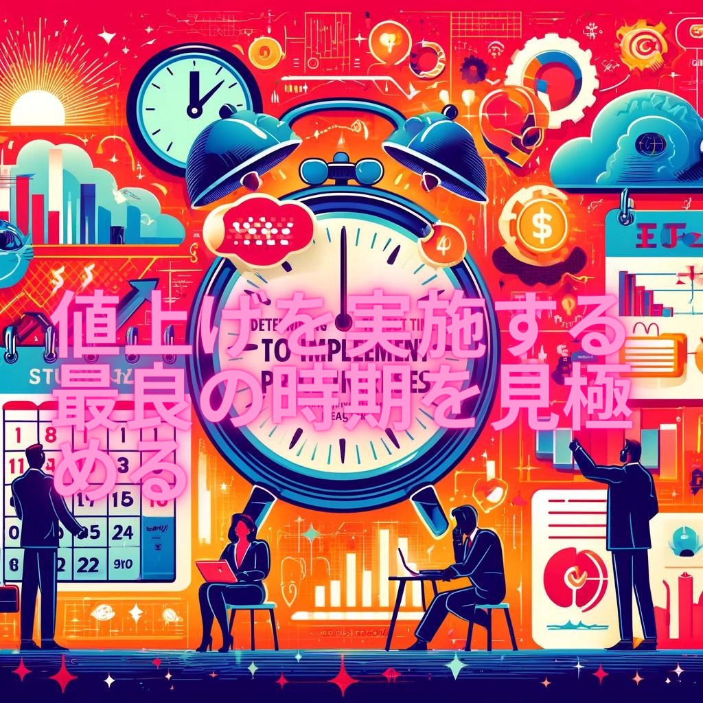 値上げを実施する最良の時期を見極める