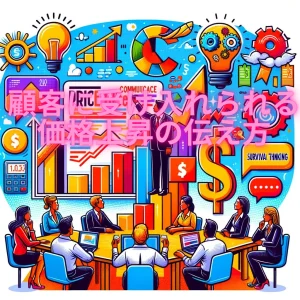 顧客に受け入れられる価格上昇の伝え方
