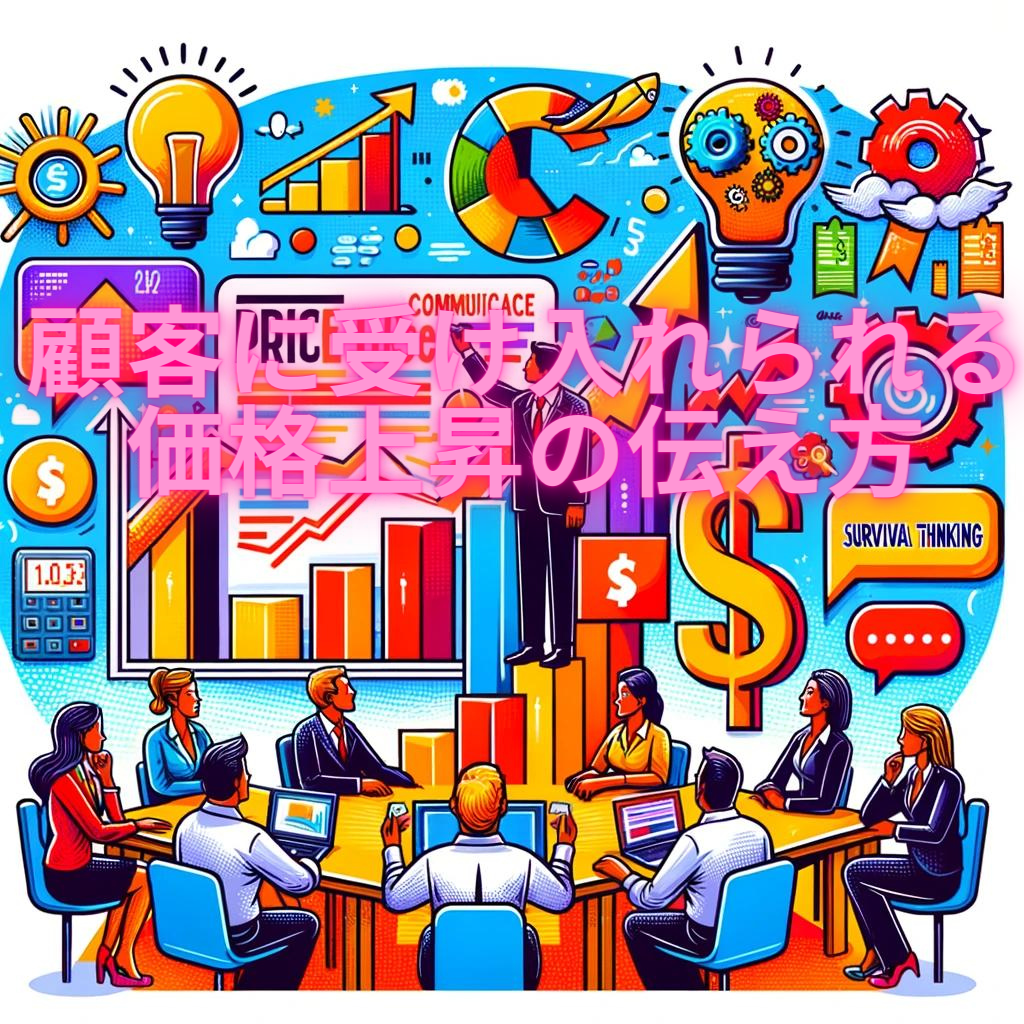 顧客に受け入れられる価格上昇の伝え方
