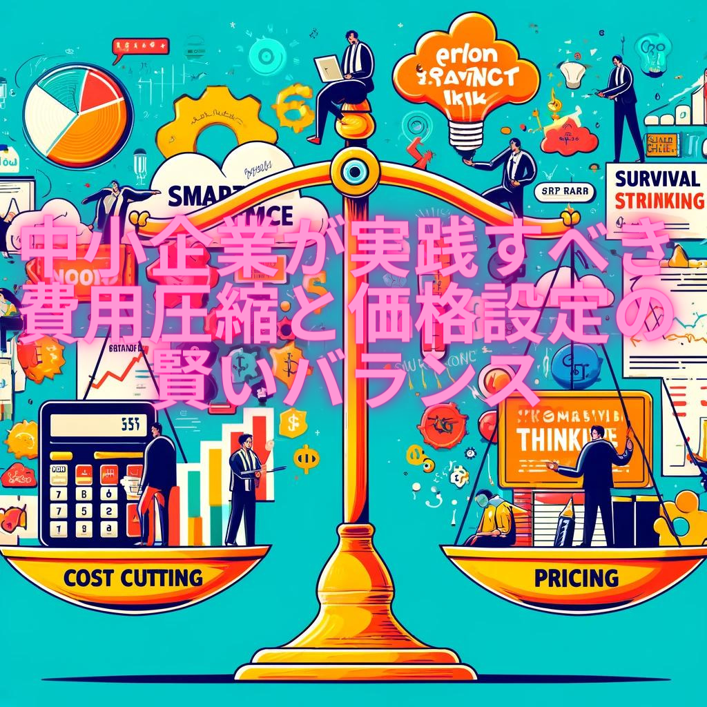 中小企業が実践すべき費用圧縮と価格設定の賢いバランス