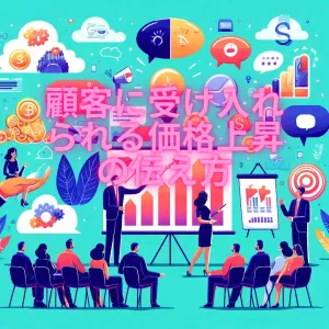顧客に受け入れられる価格上昇の伝え方
