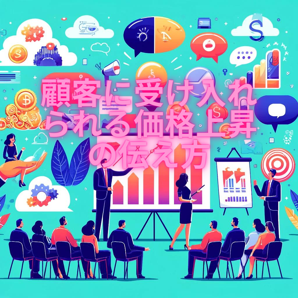 顧客に受け入れられる価格上昇の伝え方