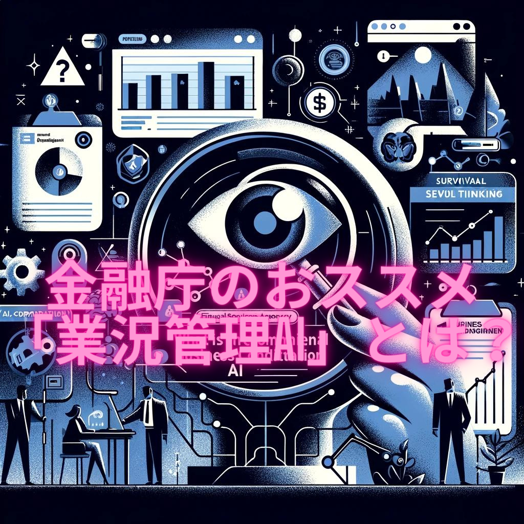 金融庁のおススメ「業況管理AI」とは？