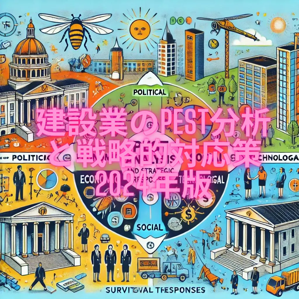 建設業のPEST分析と戦略的対応策 2024年版