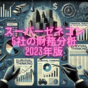 スーパーゼネコン5社の財務分析 2023年版