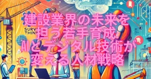 建設業界の未来を担う若手育成: AIとデジタル技術が変える人材戦略