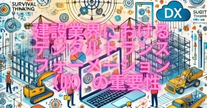 建設業界におけるデジタルトランスフォーメーション（DX）の重要性