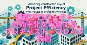 建設プロジェクトの効率化を実現するプレキャスト・プレハブ技術