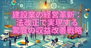 建設業の経営革新：法改正で実現する驚異の収益改善戦略