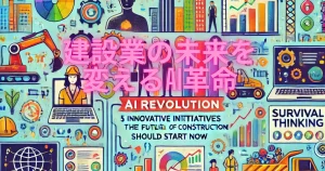 建設業の未来を変えるAI革命：経営者が今すぐ始めるべき5つの革新的施策