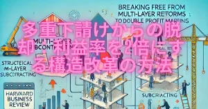 多重下請けからの脱却：利益率を2倍にする構造改革の方法