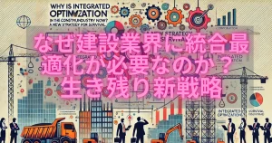 建設業界に統合最適化が必要なのか？ 生き残り新戦略