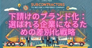 下請けのブランド化：選ばれる企業になるための差別化戦略