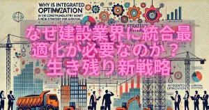 建設業界に統合最適化が必要なのか？ 生き残り新戦略