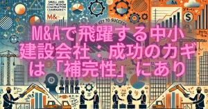 M&Aで飛躍する中小建設会社：成功のカギは「補完性」にあり