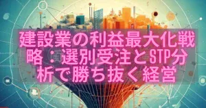 建設業の利益最大化戦略：選別受注とSTP分析で勝ち抜く経営