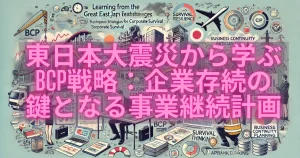 東日本大震災から学ぶBCP戦略：企業存続の鍵となる事業継続計画