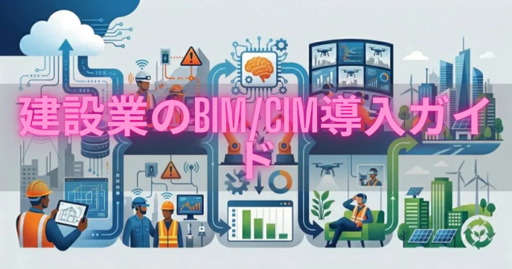 建設業のBIM/CIM導入ガイド｜中小建設会社でも始められる生産性向上の第一歩